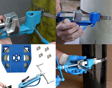 u tube steel banding drop test|how to use banding tools.